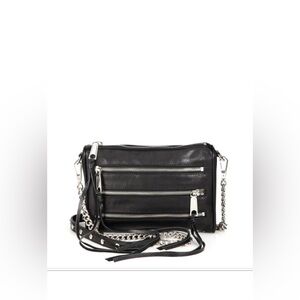 Rebecca Minkoff crossbody mini 5 zip bag